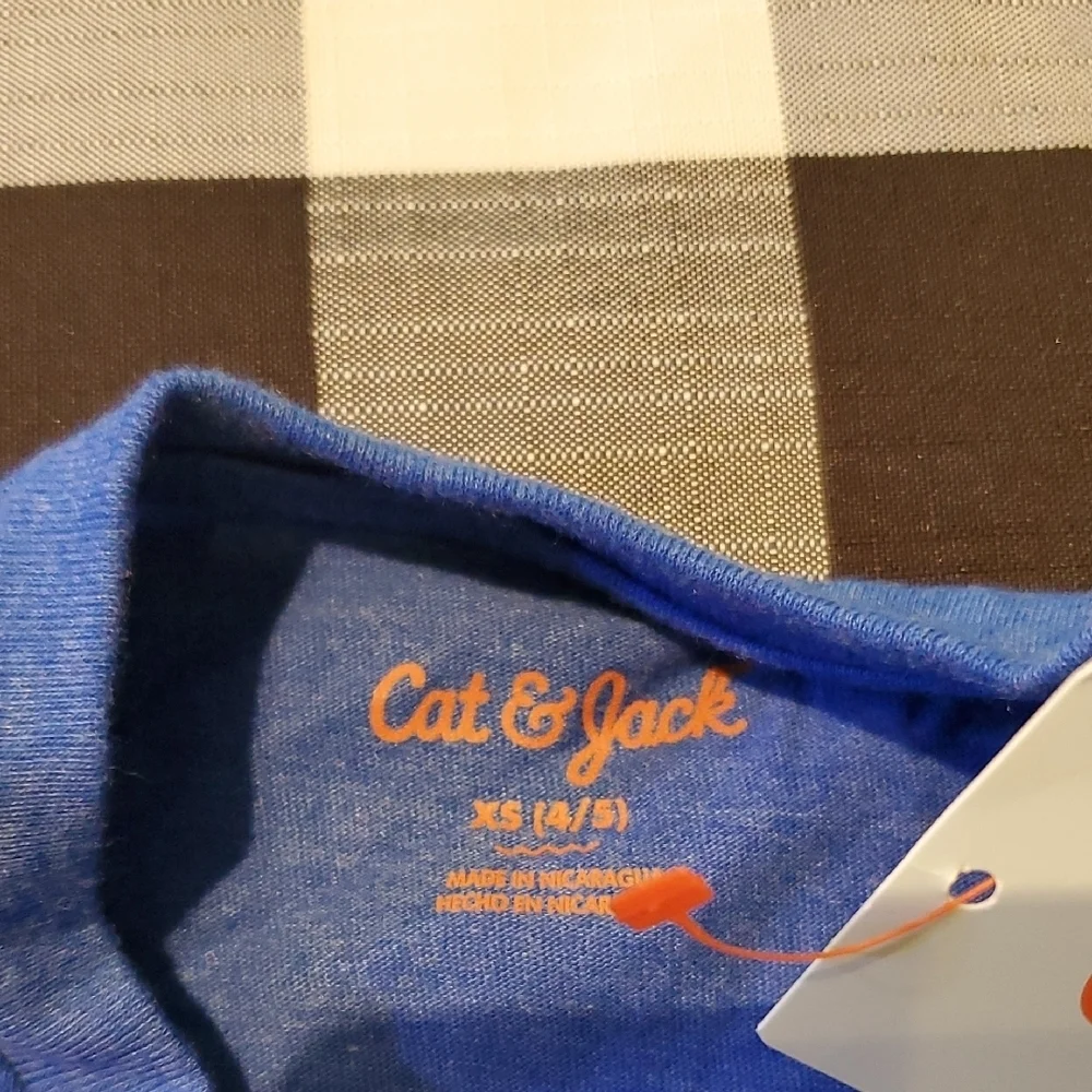 Carter's Blue Sharkastic Kids Shirt